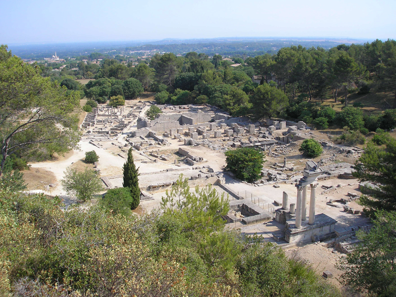 Visite Glanum Saint Remy